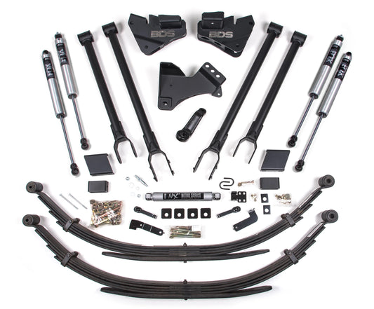 BDS 20-22 FORD F-250,F-350 SUPER 4WD,DIESEL,5" LIFT,LEAFS,4-LINK,FOX 2.0 SHOCKS