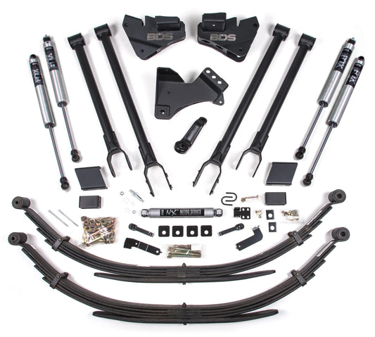 BDS 20-22 FORD F-250,F-350 SUPER 4WD,GAS,5" LIFT,LEAFS,4-LINK,FOX 2.0 SHOCKS