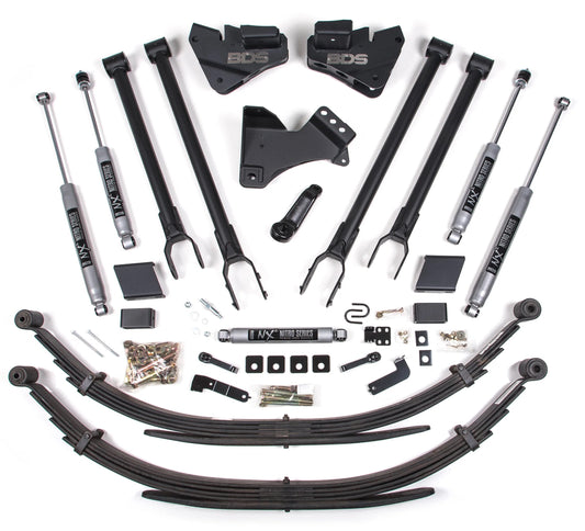 BDS 20-22 FORD F-250,F-350 SUPER 4WD,GAS,5" LIFT,LEAFS,4-LINK,NITRO SHOCKS