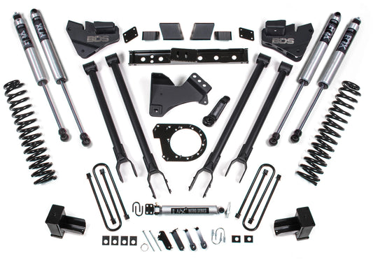 BDS 20-22 FORD F-250,F-350 SUPER 4WD,DIESEL,7" LIFT,BLOCK,4-LINK,FOX 2.0 SHOCKS