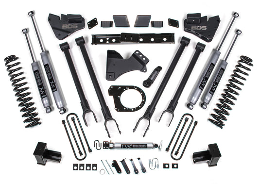 BDS 20-22 FORD F-250,F-350 SUPER 4WD,DIESEL,7" LIFT,BLOCK,4-LINK,NITRO SHOCKS