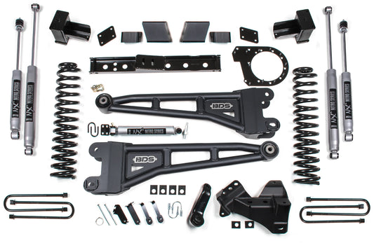 BDS 20-22 FORD F-350 4WD,DRW,DIESEL,6" RADIUS LIFT,BLOCK,NITRO SHOCKS