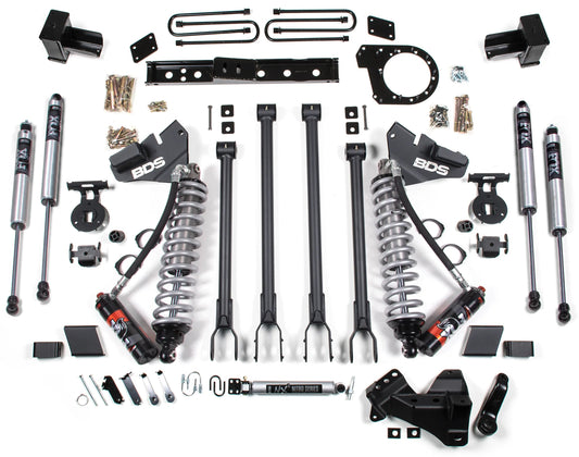 BDS 20-22 FORD F-350 4WD,DRW,DIESEL,6" LIFT,4-LINK,BLOCK,FOX 2.5 COIL,FOX 2.0