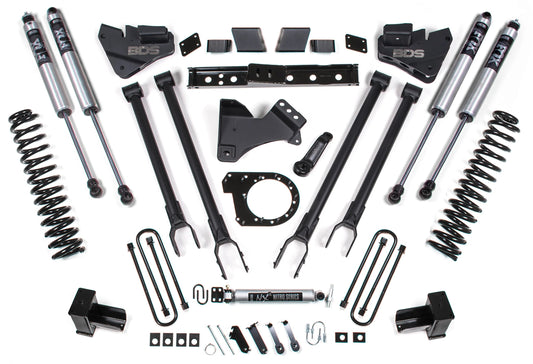 BDS 20-22 FORD F-350 4WD,DRW,DIESEL,6" LIFT,4-LINK,BLOCK,FOX 2.0 SHOCKS