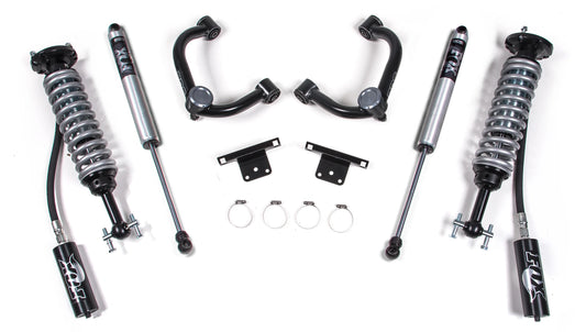 BDS 2014-2020 FORD F-150 4WD,2" LEVELING KIT,FOX 2.5 COILOVERS,FOX 2.0 SHOCKS