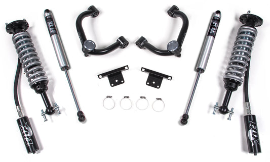 BDS 2009-2013 FORD F-150 4WD,2" LEVELING KIT,FOX 2.5 COILOVERS,FOX 2.0 SHOCKS