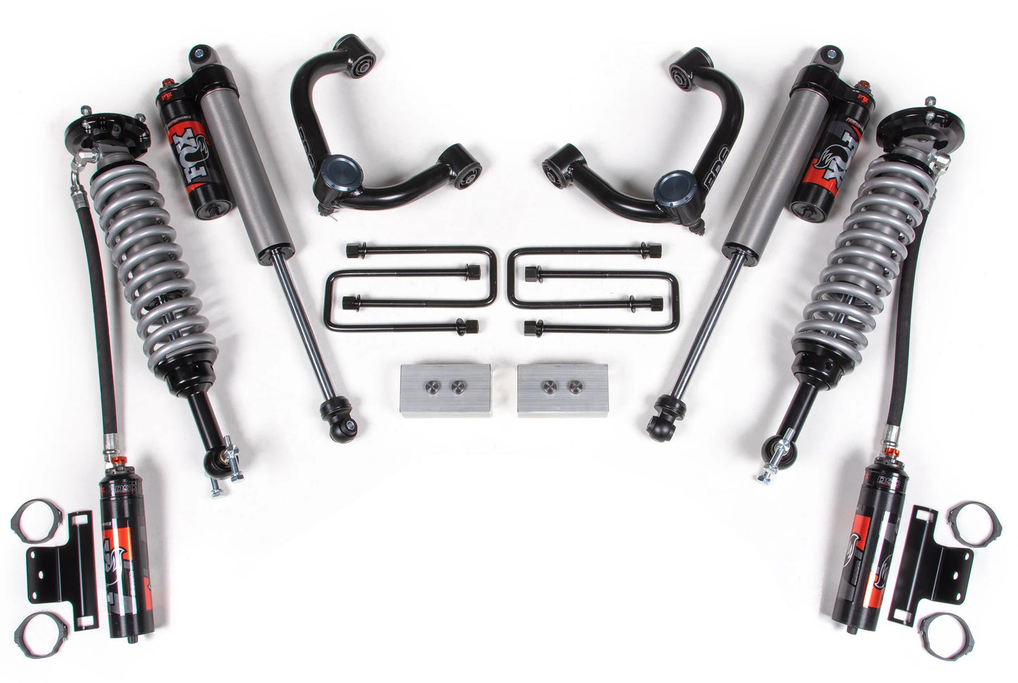 BDS 2014-2020 FORD F-150 4WD,3" LIFT KIT,FOX 2.5 COILOVERS,FOX 2.5 SHOCKS