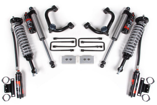 BDS 2014-2020 FORD F-150 4WD,3" LIFT KIT,FOX 2.5 COILOVERS,FOX 2.5 SHOCKS
