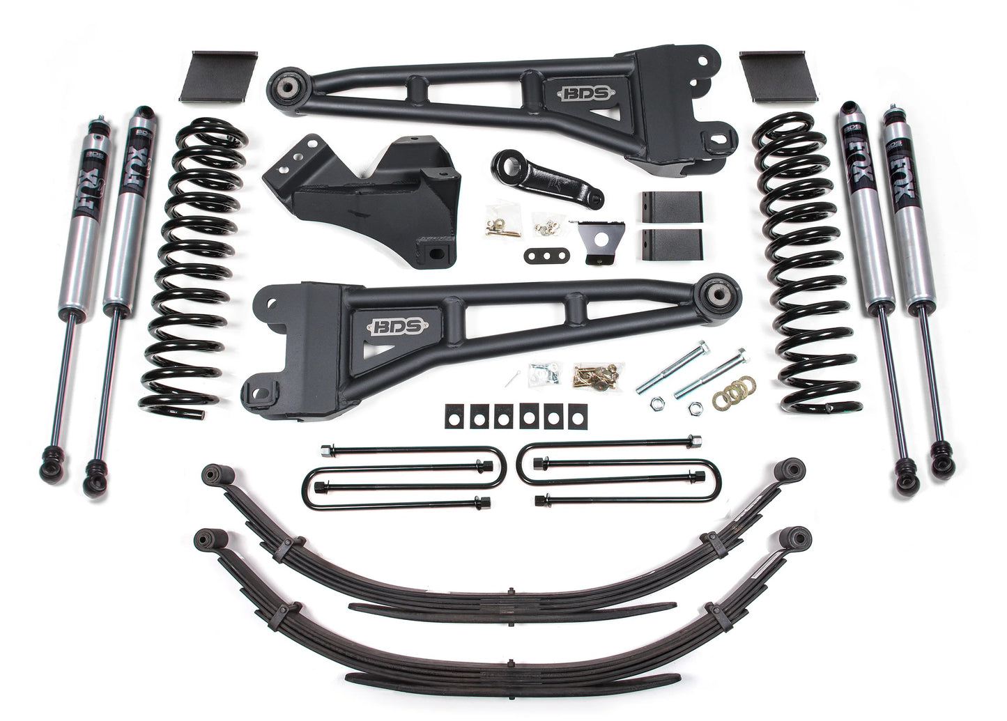 BDS 11-16 FORD F-250/F-350,DIESEL,4WD,6" RADIUS LIFT,2" FACTORY BLOCK,FOX 2.0