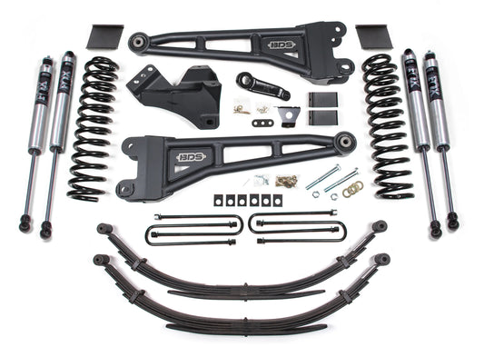 BDS 11-16 FORD F-250/F-350,DIESEL,4WD,6" RADIUS LIFT,2" FACTORY BLOCK,FOX 2.0
