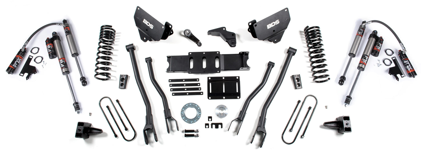 BDS 2013-2018 RAM 3500,DIESEL,4WD,6" LIFT,5" BLOCK,6 BOLT INDEX,FOX 2.5 COILOVER