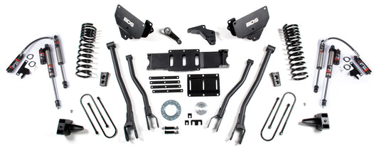 BDS 2013-2018 RAM 3500,GAS,4WD,5.5" LIFT KIT,5" BLOCK,4-LINK,FOX 2.5 COILOVER