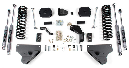 BDS 2014-2018 RAM 2500,GAS,4WD,4" LIFT KIT,COIL SPACER,NITRO SHOCKS