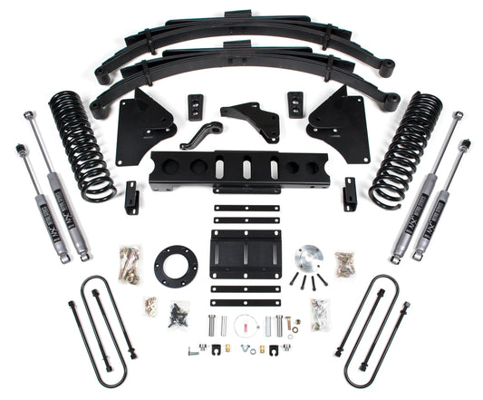 BDS 2013-2018 RAM 3500,DIESEL,4WD,8" LIFT,LEAF SPRING,6 BOLT INDEX,NITRO SHOCKS