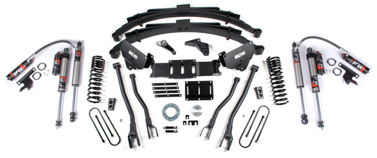BDS 2013-2018 RAM 3500 4WD,DIESEL,6" LIFT,LEAFS,4-LINK,6-BOLT,FOX 2.5 SHOCKS