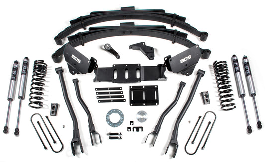 BDS 2013-2018 RAM 3500 4WD,DIESEL,6" LIFT,LEAFS,4-LINK,6-BOLT,FOX 2.0 SHOCKS
