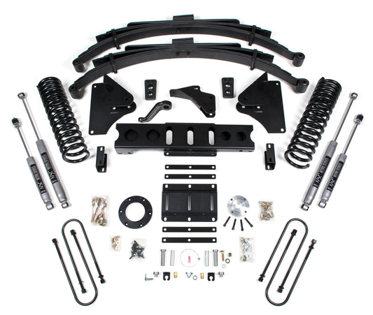 BDS 2013-2018 RAM 3500 4WD,GAS,5.5" LIFT,LEAFS,COIL SPRINGS,NITRO SHOCKS