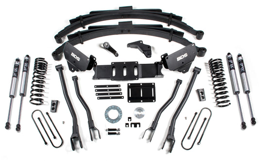 BDS 2013-2018 RAM 3500 4WD,GAS,5.5" LIFT,LEAFS,4-LINK,SPRINGS,FOX 2.0 SHOCKS