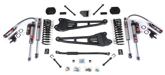 BDS 2013-2018 RAM 3500 4WD,DIESEL,3" RADIUS ARM LIFT KIT,BLOCKS,FOX 2.5 SHOCKS