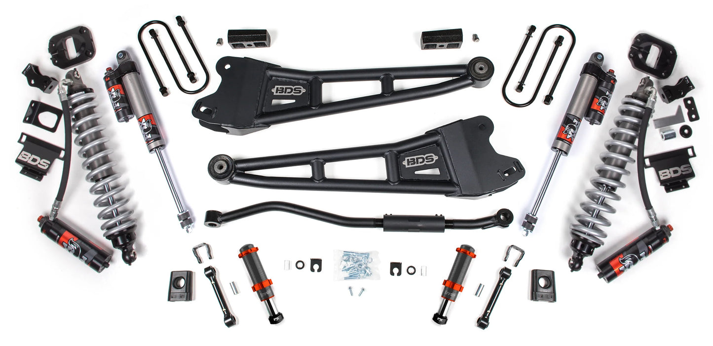 BDS 2013-2018 RAM 3500 4WD,DIESEL,3" RADIUS ARM LIFT,BLOCK,FOX 2.5,HYDRO BUMP