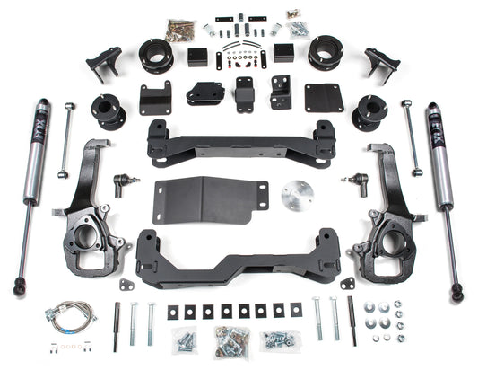 BDS 2013-2018 RAM 1500 4WD,WITH AIR RIDE,4" LIFT KIT,CROSS,SPACER,FOX 2.0 SHOCKS