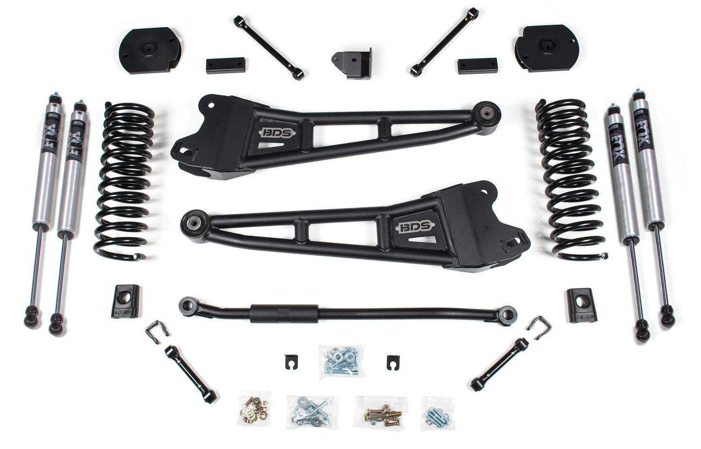 BDS 2014-2018,2025 RAM 2500 4WD DIESEL,3" LIFT KIT WITH RADIUS ARMS & FOX SHOCKS