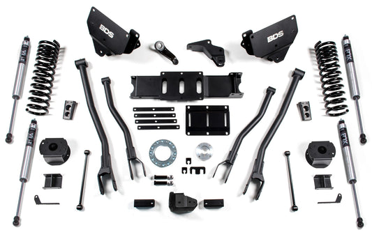 BDS 2014-2018 RAM 2500 4WD,DIESEL,REAR AIR RIDE,6" LIFT KIT,4-LINK,FOX 2.0 SHOCK