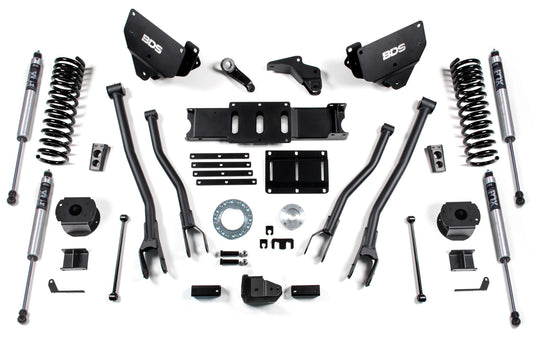 BDS 2014-2018 RAM 2500 4WD,GAS,REAR AIR RIDE,5.5" LIFT KIT,4-LINK,FOX 2.0 SHOCKS