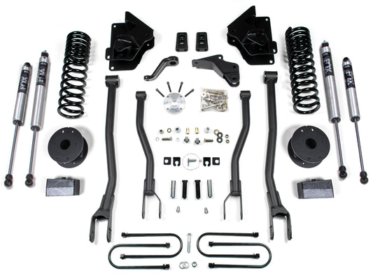 BDS 2013-2018 RAM 3500 4WD,REAR AIR RIDE,GAS,4" LIFT KIT,4-LINK,FOX 2.0 SHOCKS