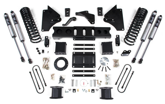 BDS 2013-2018 RAM 3500 4WD,REAR AIR RIDE,DIESEL,6" LIFT KIT,SPRING,FOX 2.0 SHOCK