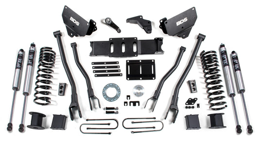 BDS 2013-2018 RAM 3500 4WD,REAR AIR RIDE,DIESEL,6" LIFT KIT,4-LINK,FOX 2.0 SHOCK