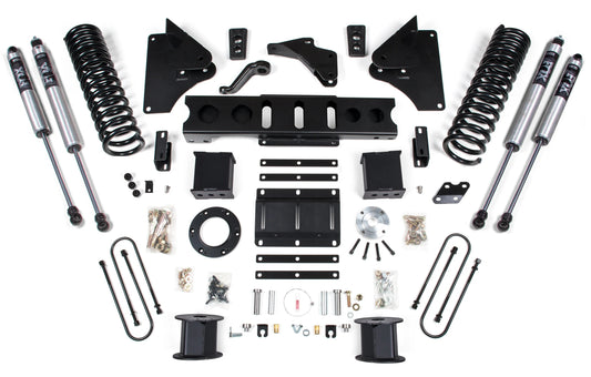BDS 2013-2018 RAM 3500 4WD,AIR RIDE,DIESEL,6" LIFT,SPACER,8-BOLT,FOX 2.0 SHOCKS
