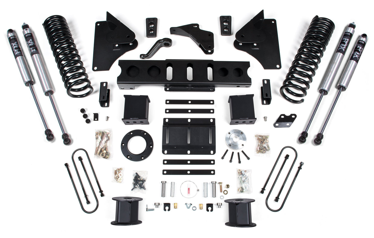 BDS 2013-2018 RAM 3500 4WD,REAR AIR RIDE,GAS,5.5" LIFT,SPRING,FOX 2.0 SHOCKS