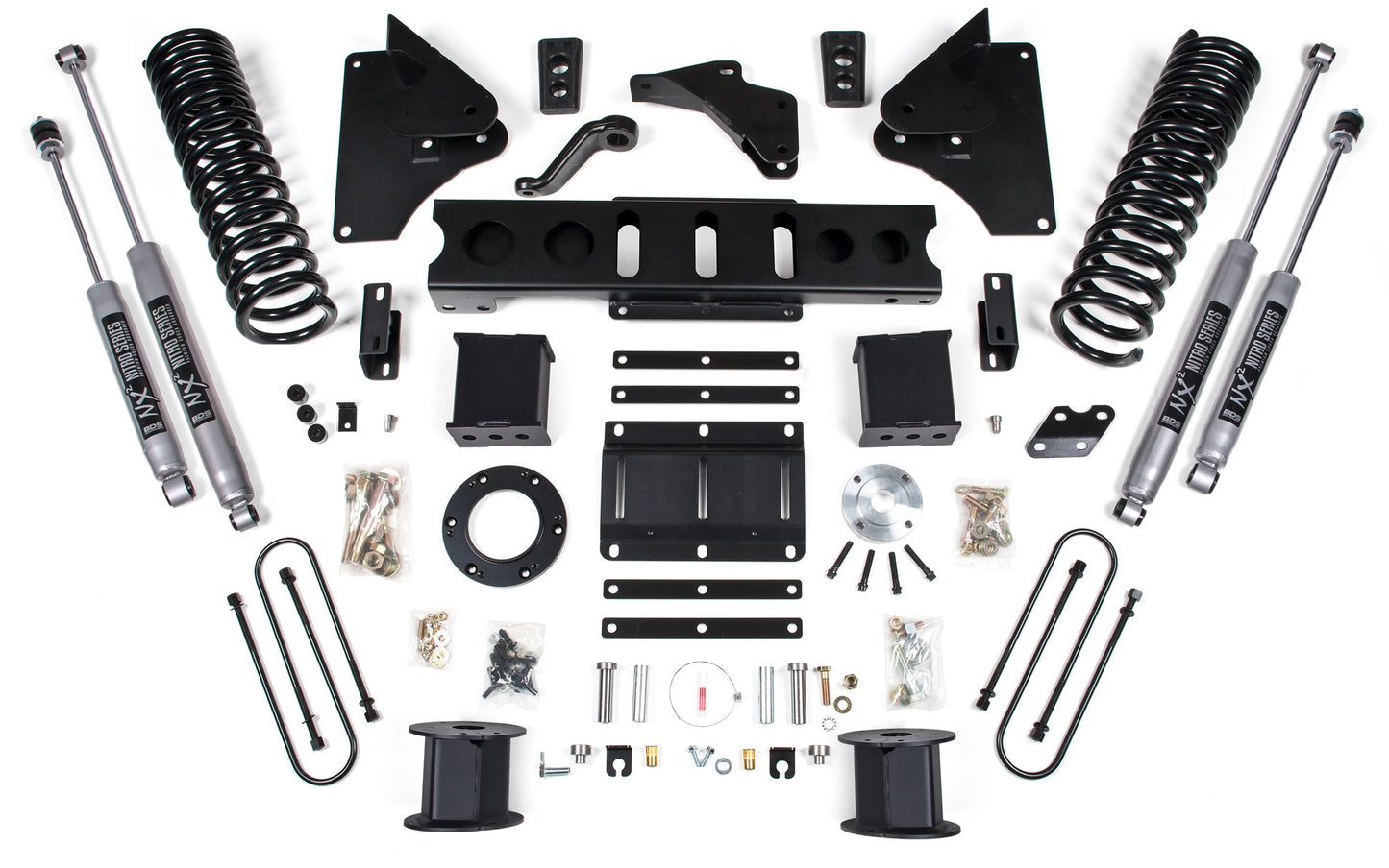 BDS 2013-2018 RAM 3500 4WD,REAR AIR RIDE,GAS,5.5" LIFT,SPRING,NITRO SHOCKS