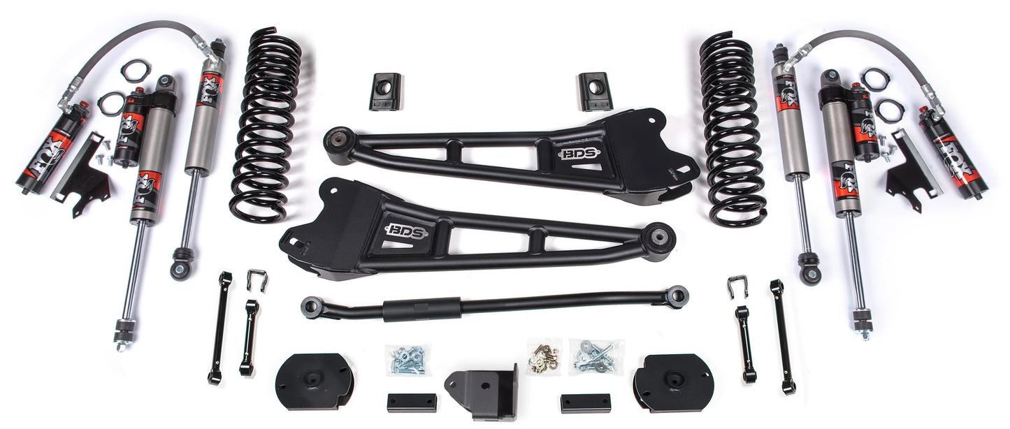 BDS 2019-2024 RAM 2500,DIESEL,4WD,3" RADIUS ARM LIFT,COIL SPRINGS,FOX 2.5 SHOCKS