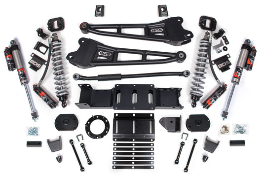 BDS 2019-2024 RAM 2500,DIESEL,4WD,3" RADIUS LIFT,RUBBER BUMPER,FOX 2.5 COILOVER