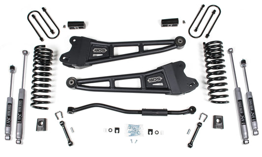 BDS 19-24 RAM 3500 4WD,DIESEL,NO OVERLOAD,RADIUS 3" LIFT,SPRINGS,NITRO SHOCKS