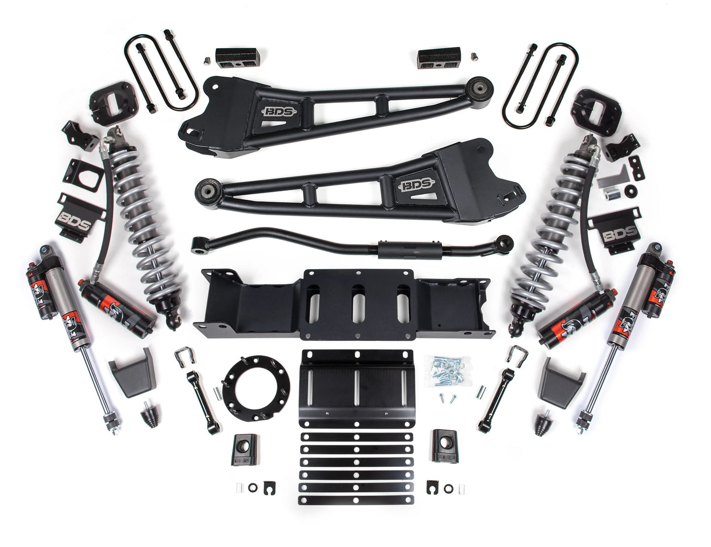 BDS 19-24 RAM 3500 4WD,DIESEL,OVERLOAD,RADIUS 3" LIFT,6-BOLT,FOX 2.5,RUBBER BUMP