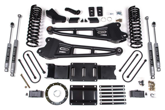 BDS 19-24 RAM 3500 4WD,DIESEL,OVERLOAD,RADIUS 4" LIFT,8-BOLT,NITRO SHOCKS