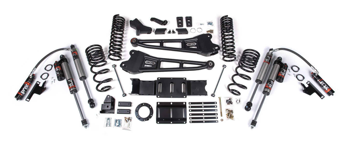 BDS 2019-2024 RAM 2500 4WD,DIESEL,RADIUS ARM 4" LIFT,SPRINGS,FOX 2.5 SHOCKS