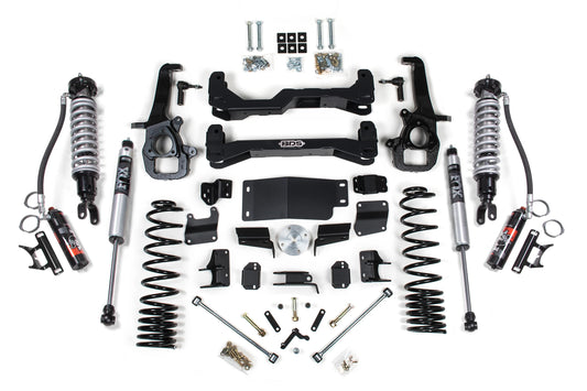 BDS 2019-2024 RAM 1500 4WD,STANDARD KNUCKLE,4" LIFT KIT,FOX 2.5 COILOVERS