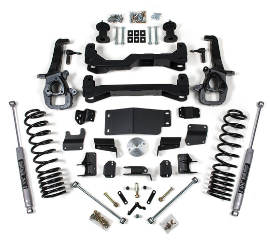 BDS 2019-2024 RAM 1500 4WD,STANDARD KNUCKLE,4" LIFT KIT,NITRO SHOCKS
