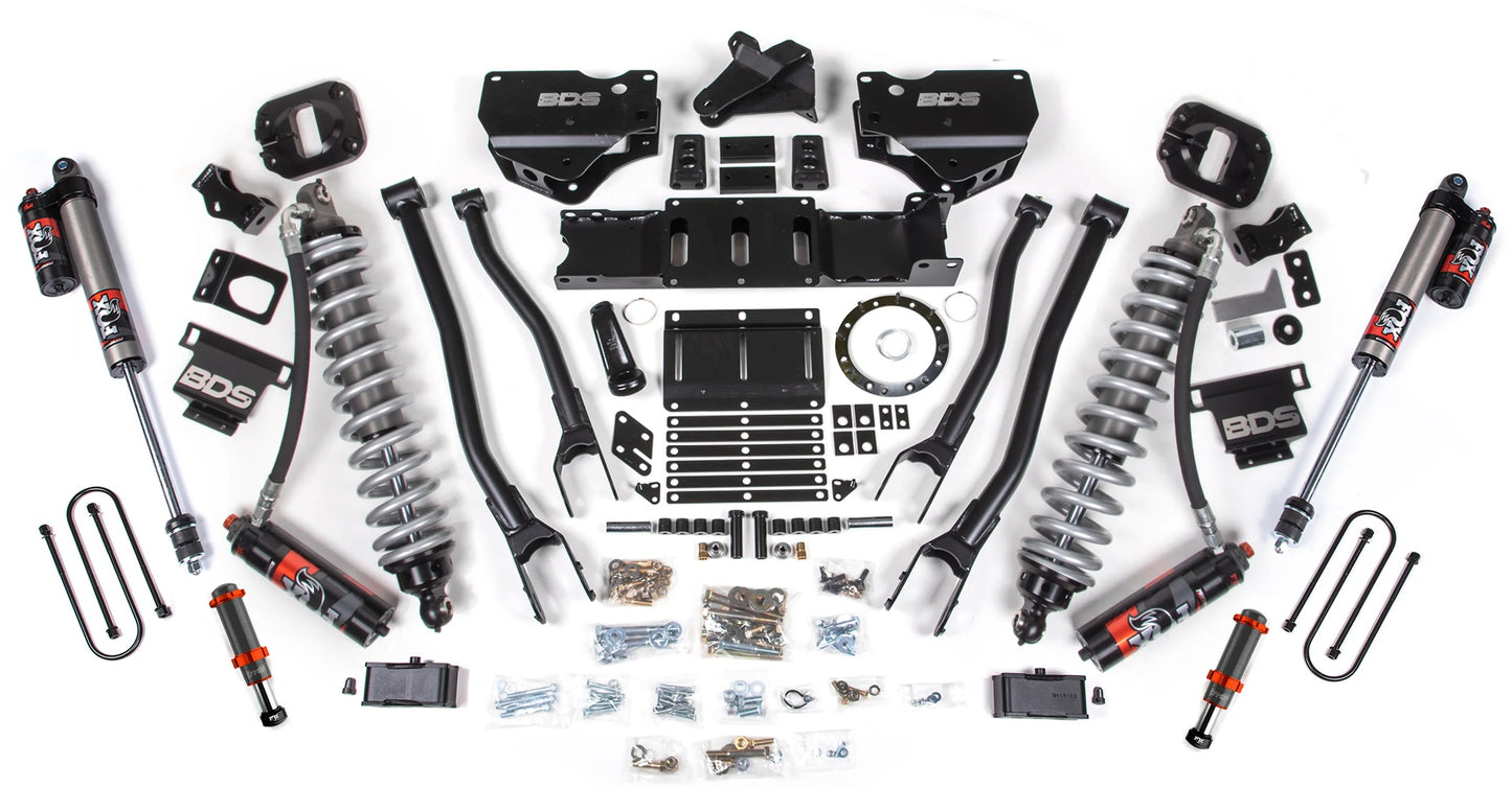 BDS 19-24 RAM 3500 4WD,DIESEL,NO OVERLOAD,4" LIFT,2",4-LINK,8-B,FOX 2.5,HYDRO