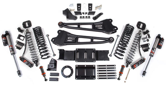 BDS 2019-2024 RAM 2500 DIESEL,4WD,6" RADIUS LIFT KIT,6-BOLT,HYDRO BUMP,FOX 2.5