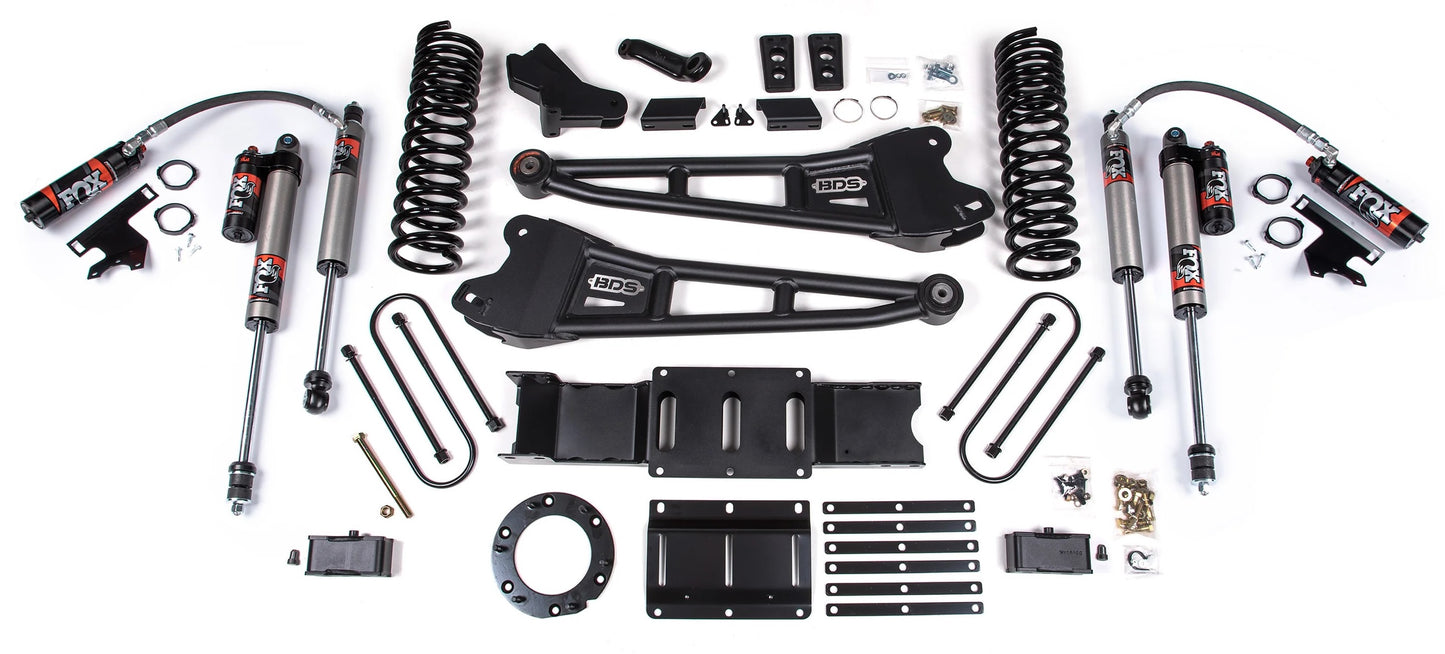BDS 19-24 RAM 3500 DIESEL,4WD,6" RADIUS LIFT,5" BLOCK,NO OVERLOAD,6-BOLT,FOX 2.5
