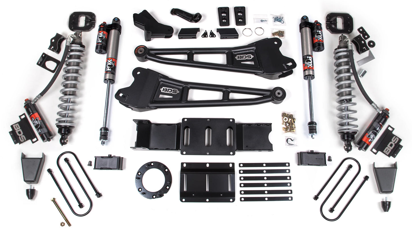 BDS 19-24 RAM 3500 DIESEL,4WD,6" RADIUS LIFT,5",OVERLOAD,RUBBER,6-BOLT,FOX 2.5