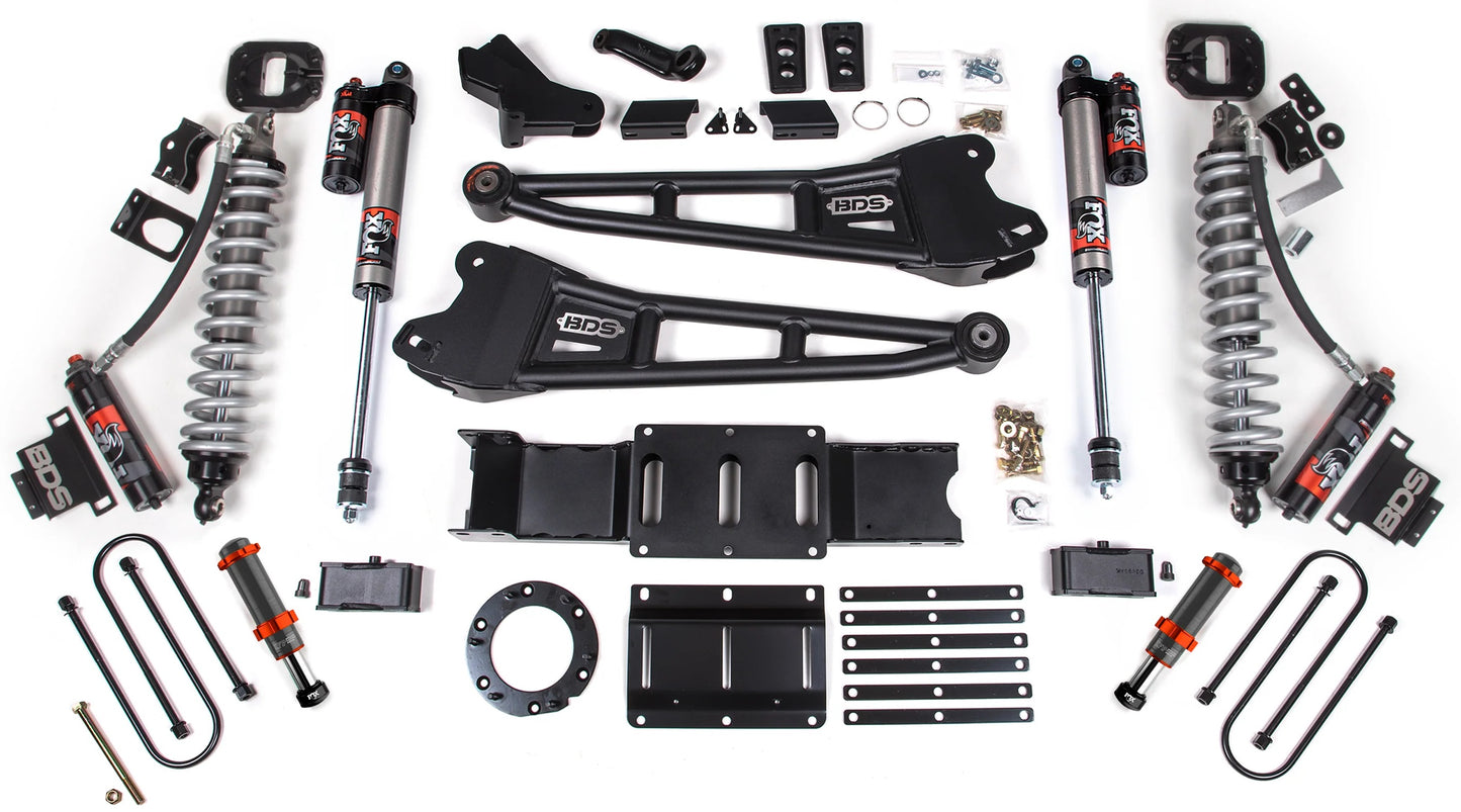 BDS 19-24 RAM 3500 DIESEL,4WD,6" RADIUS LIFT,5",NO OVERLOAD,HYDRO,6-B,FOX 2.5