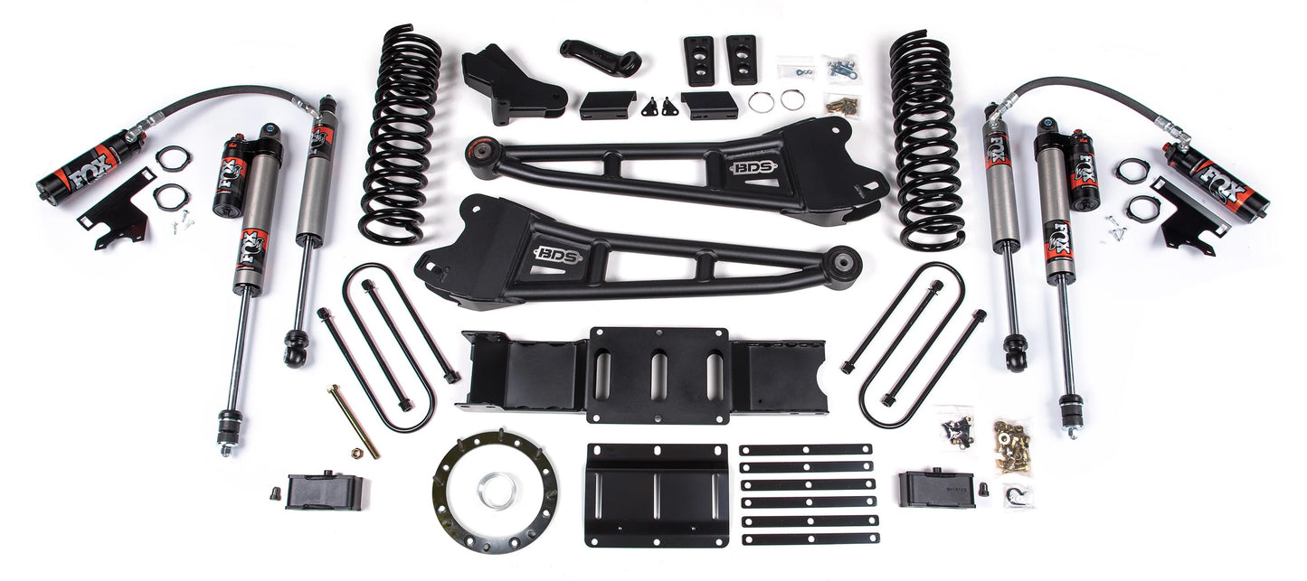 BDS 19-24 RAM 3500 DIESEL,4WD,6" RADIUS LIFT,5" BLOCK,NO OVERLOAD,8-BOLT,FOX 2.5