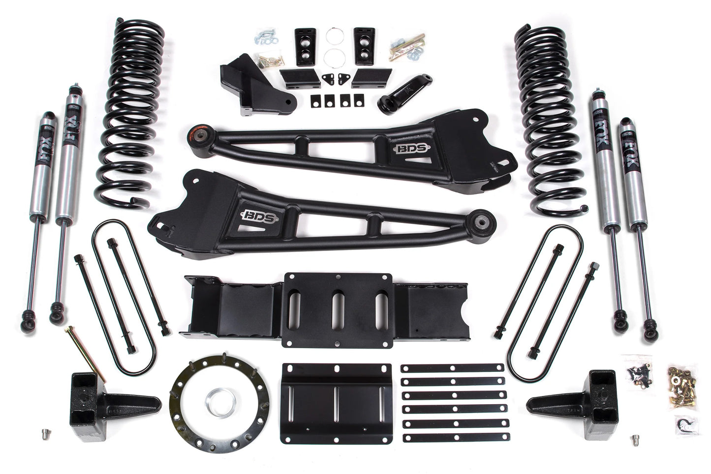 BDS 19-24 RAM 3500 DIESEL,4WD,6" RADIUS LIFT,5" BLOCK,OVERLOAD,8-BOLT,FOX 2.0