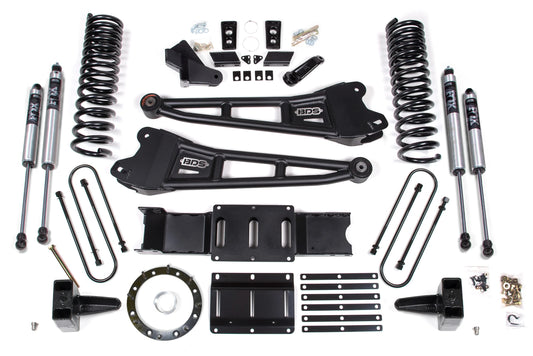 BDS 19-24 RAM 3500 DIESEL,4WD,6" RADIUS LIFT,5" BLOCK,OVERLOAD,8-BOLT,FOX 2.0